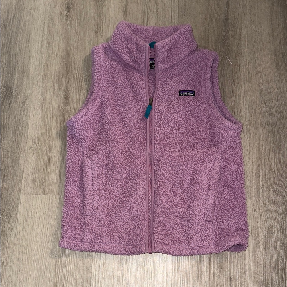 Girls Patagonia Fleece Vest